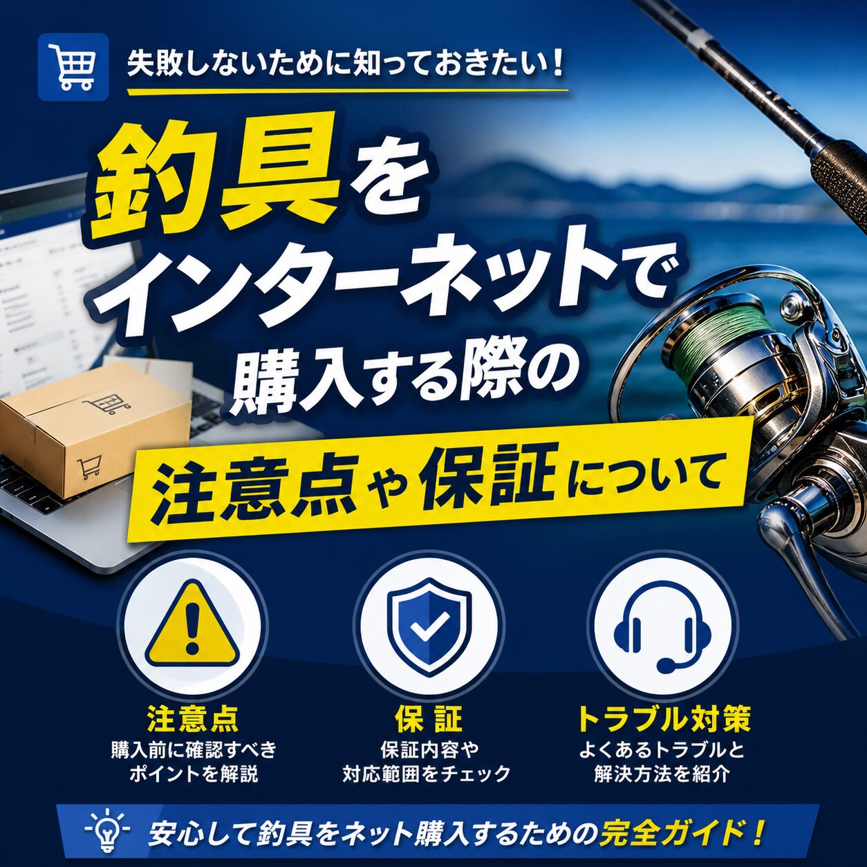 釣具（インターネット購入）