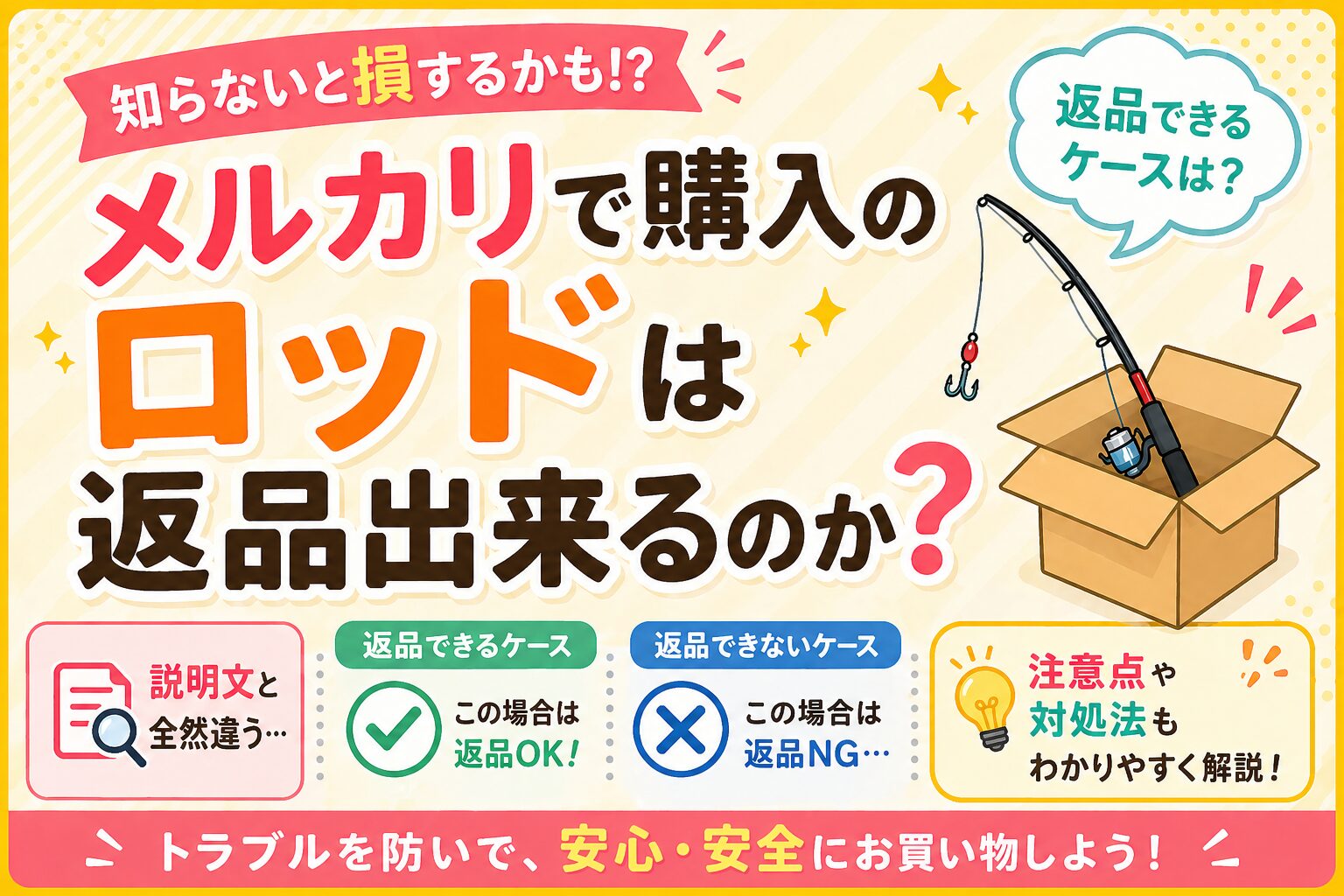 メルカリ返品